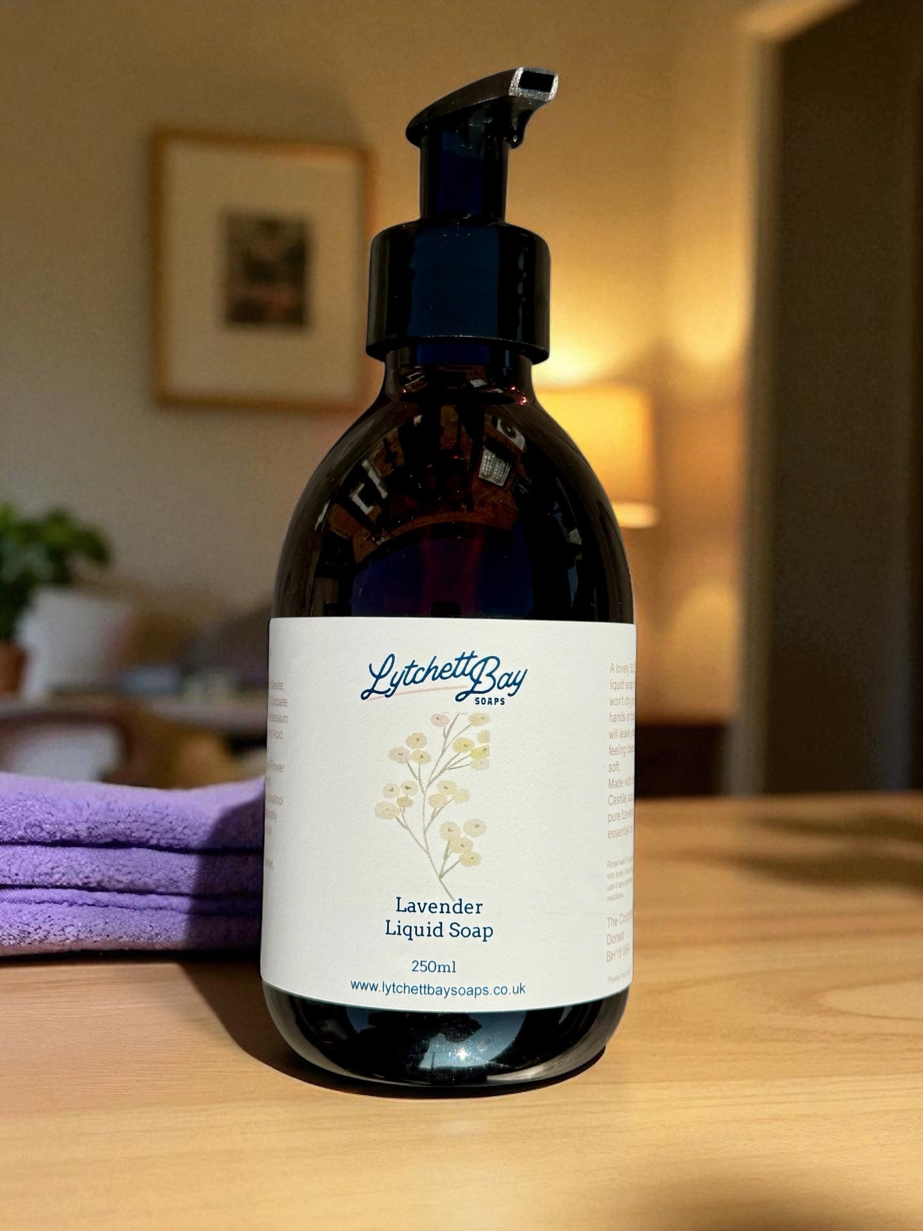 Lavender Oil Liquid Hand Soap ~ 250ml