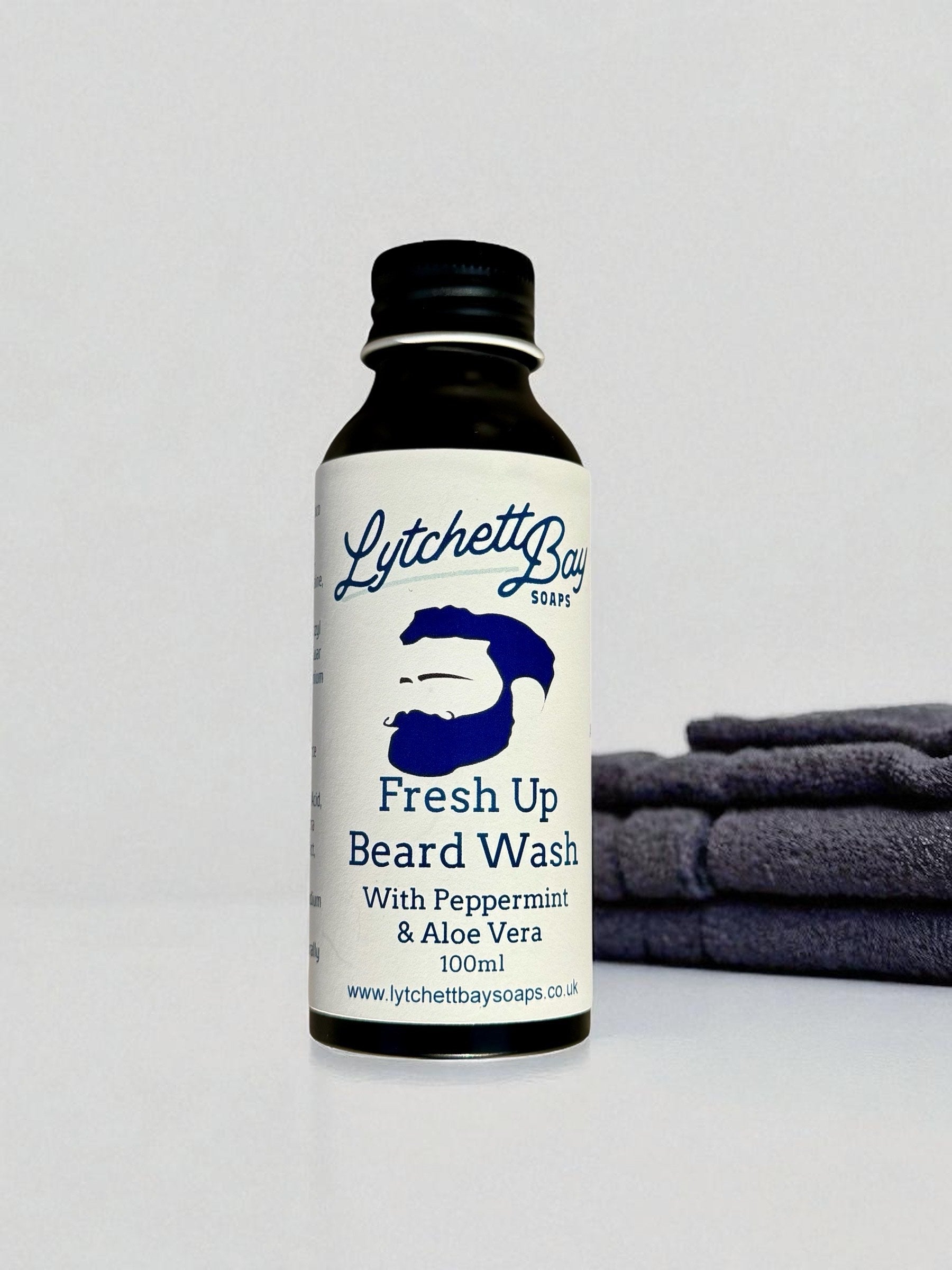 Fresh Up Beard Wash with Peppermint & Aloe Vera - 100ml