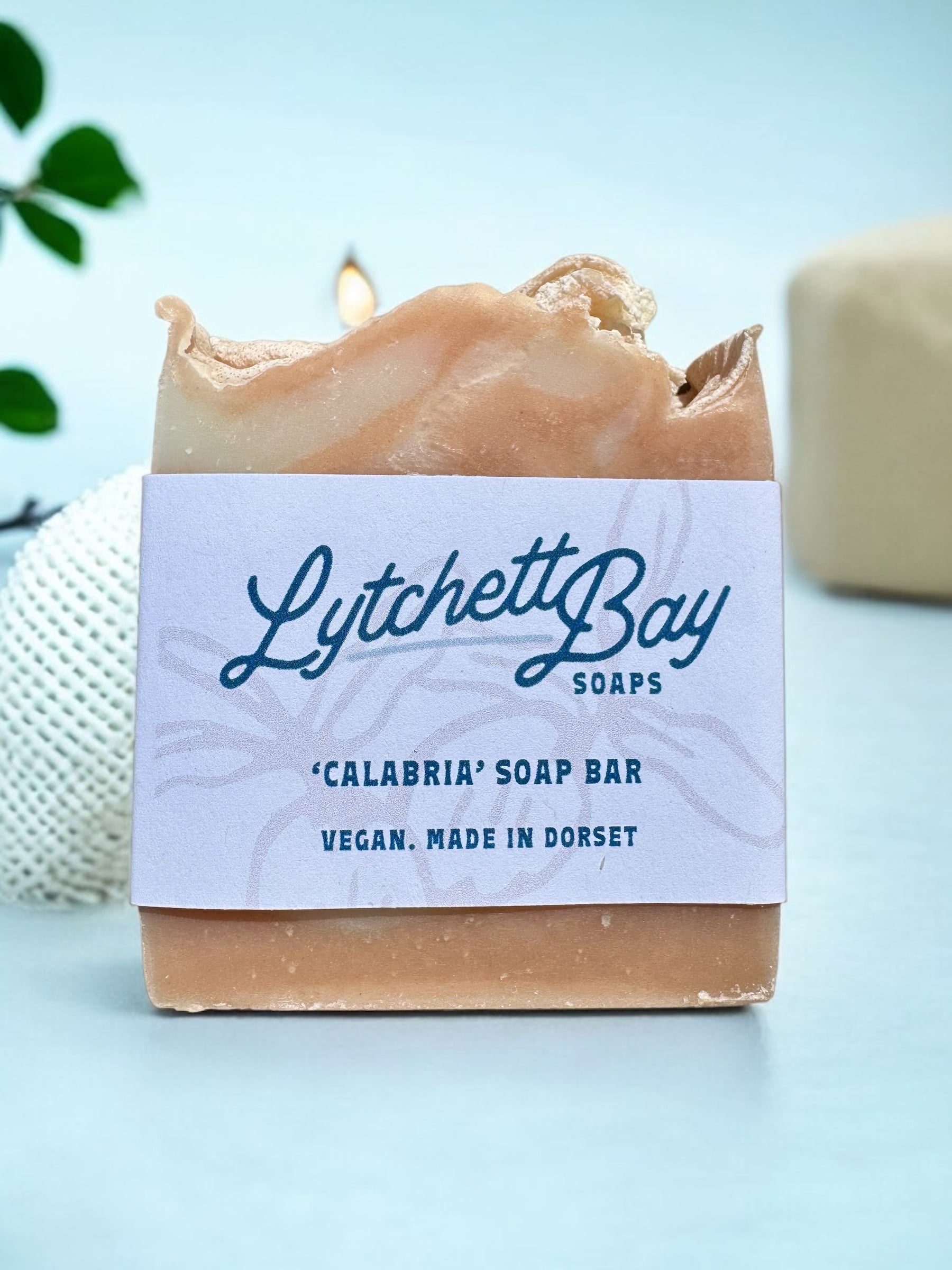 'Calabria' Soap Bar ~ with Bergamot, Sweet Orange & Geranium Essential Oils.