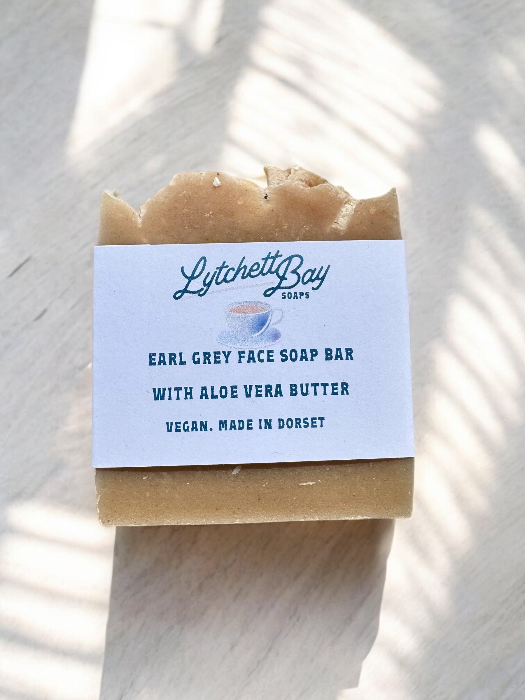 Earl Grey Face Soap Bar with Aloe Vera Butter 100g