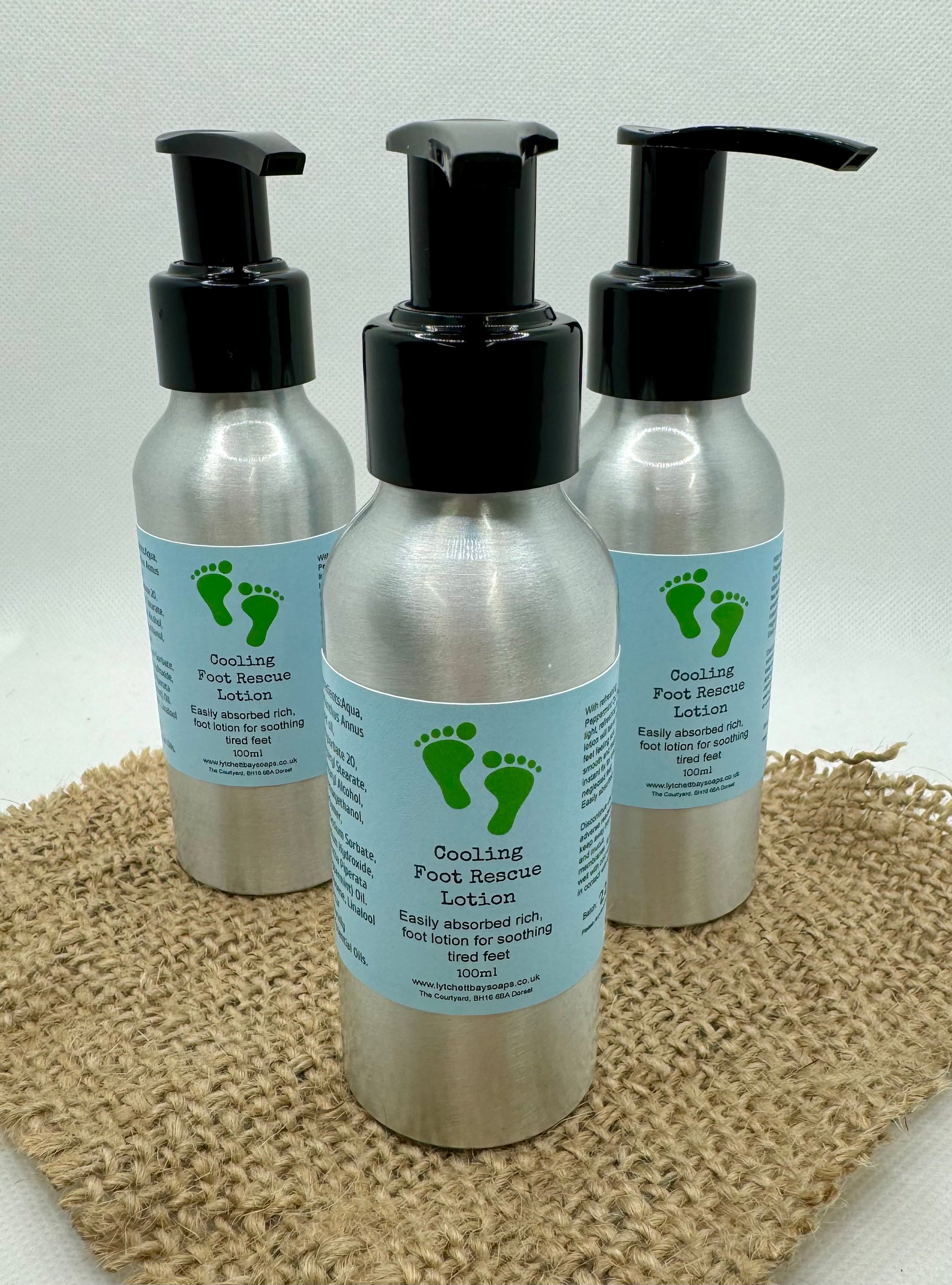 Cooling Foot Rescue Lotion ~ 100g