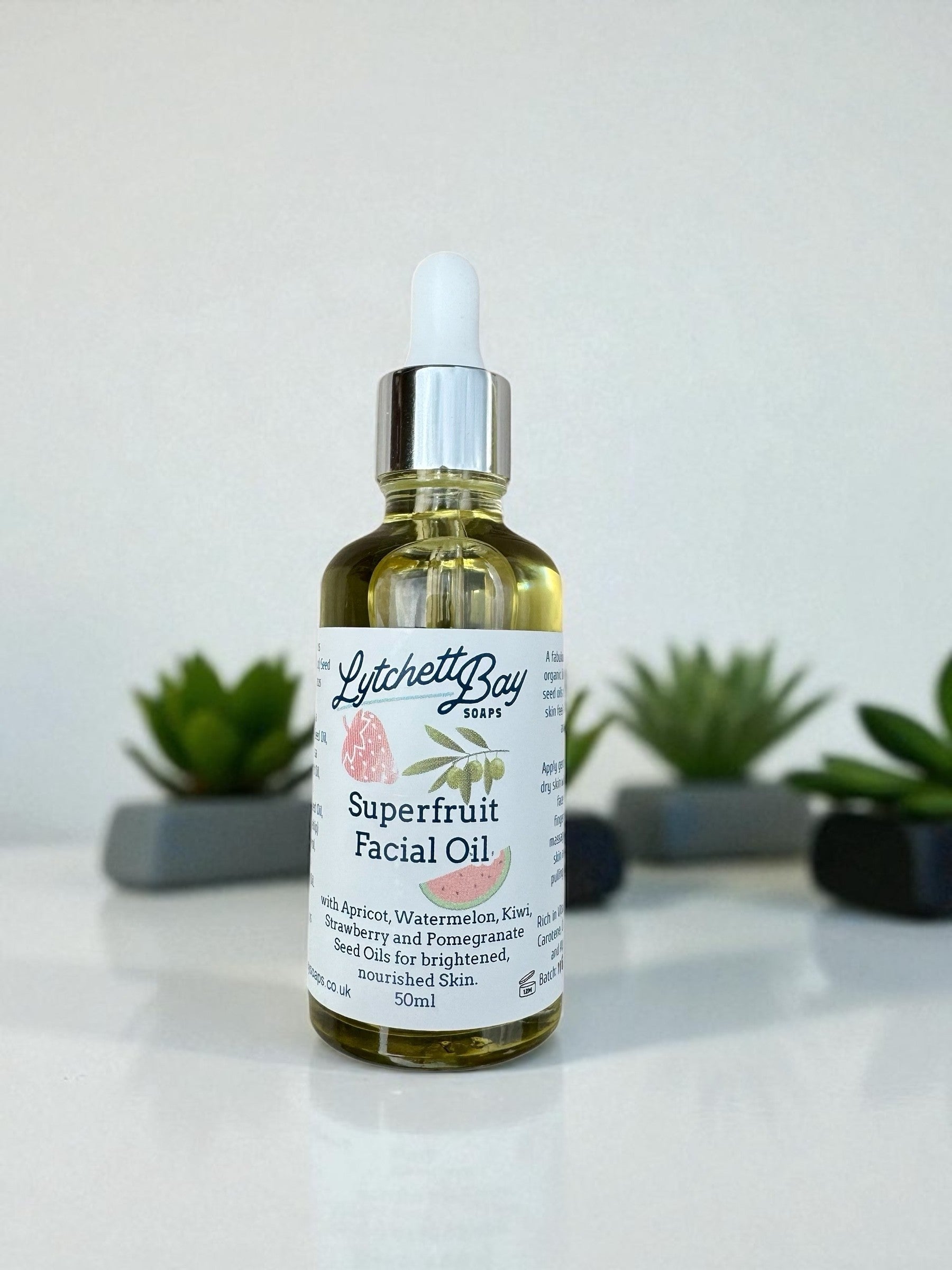 Superfruit Facial Oil ~ all natural, fruit oils packed with vitamins and nutrition 50ml with pipette top