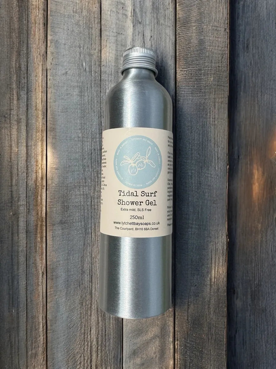 Tidal Surf Shower Gel - Cedarwood, Frankincense, Lime, Peppermint and Patchouli, 250ml