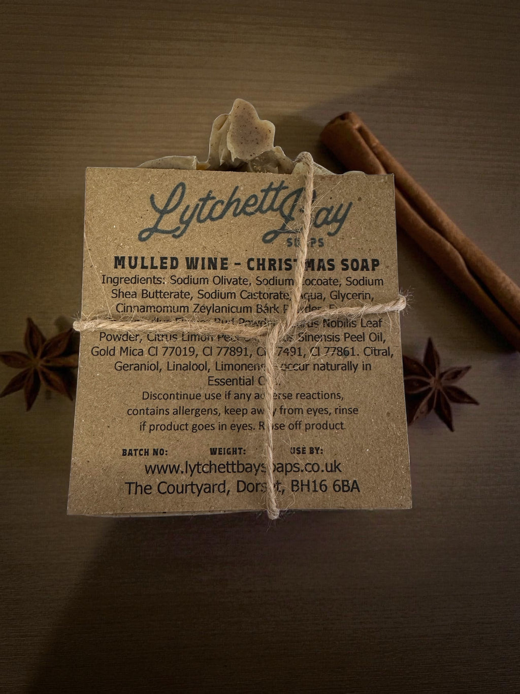 Mulled Wine Christmas Soap Bar - 100g