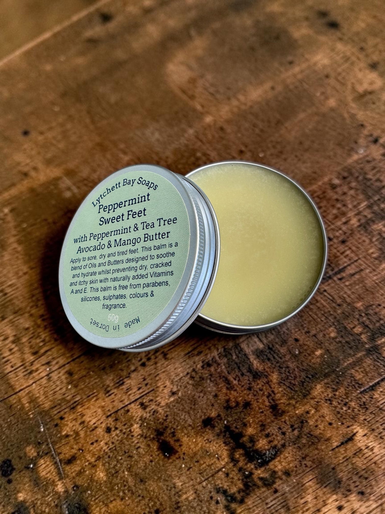 Peppermint Sweet Feet - Natural Foot Balm 50g
