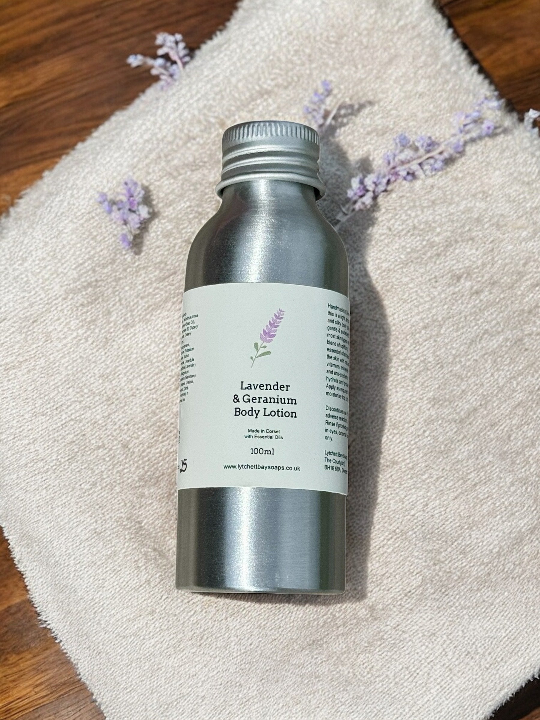 Lavender & Geranium Body Lotion - 100ml