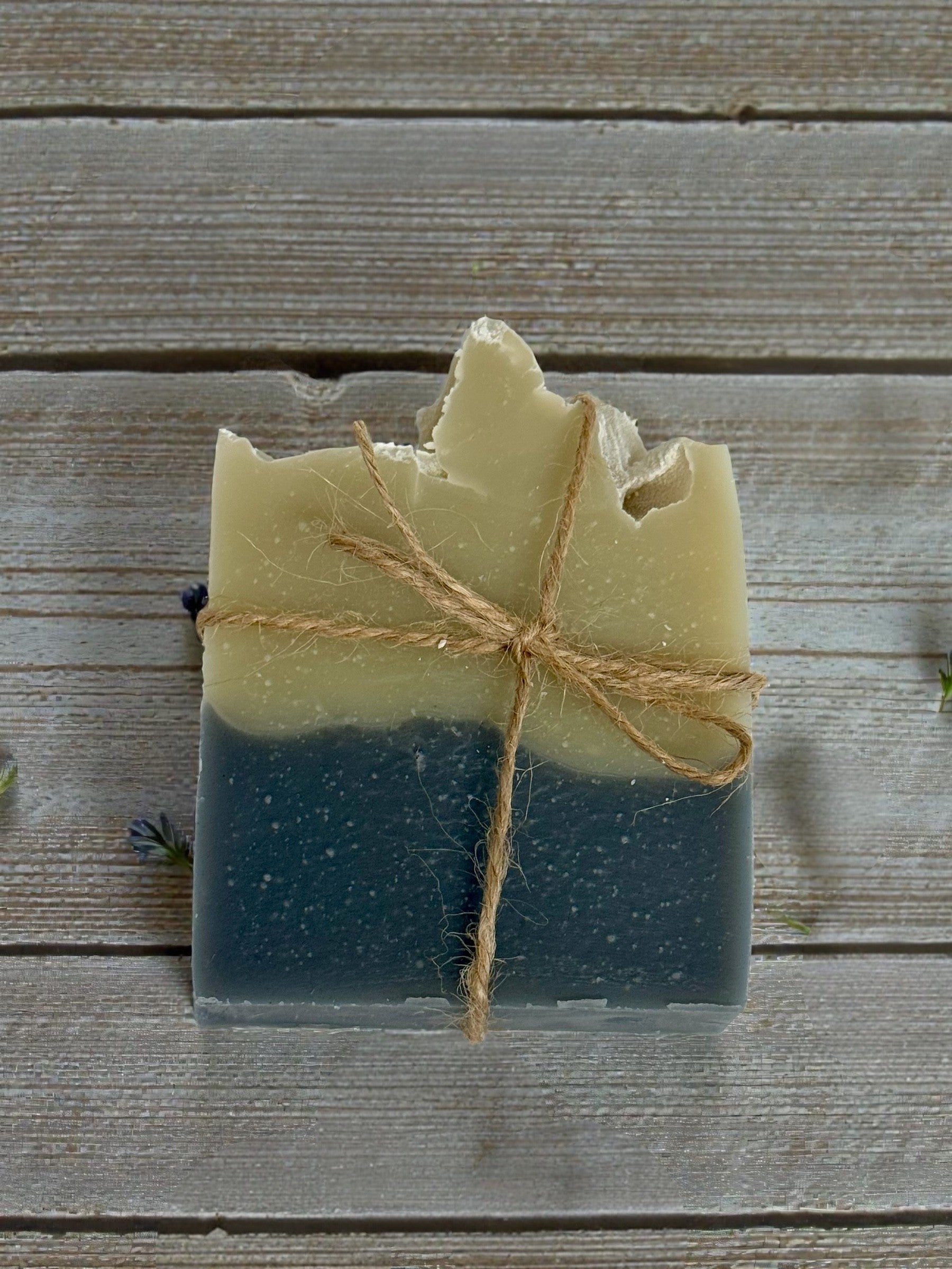 Lime & Tea Tree Soap Bar ~ with Green Clay & Activated Charcoal