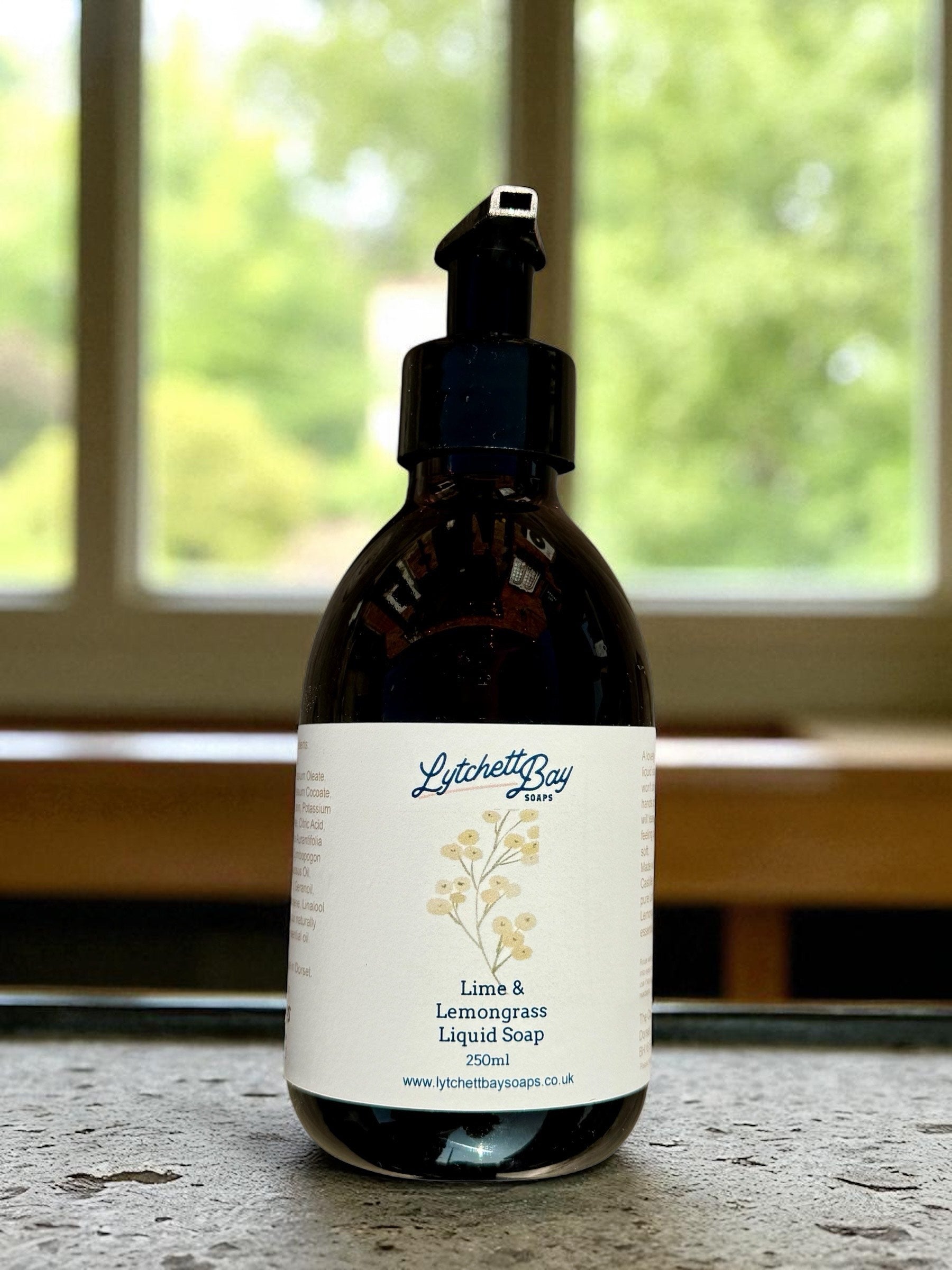 Lime and Lemongrass Liquid Hand Soap 250ml