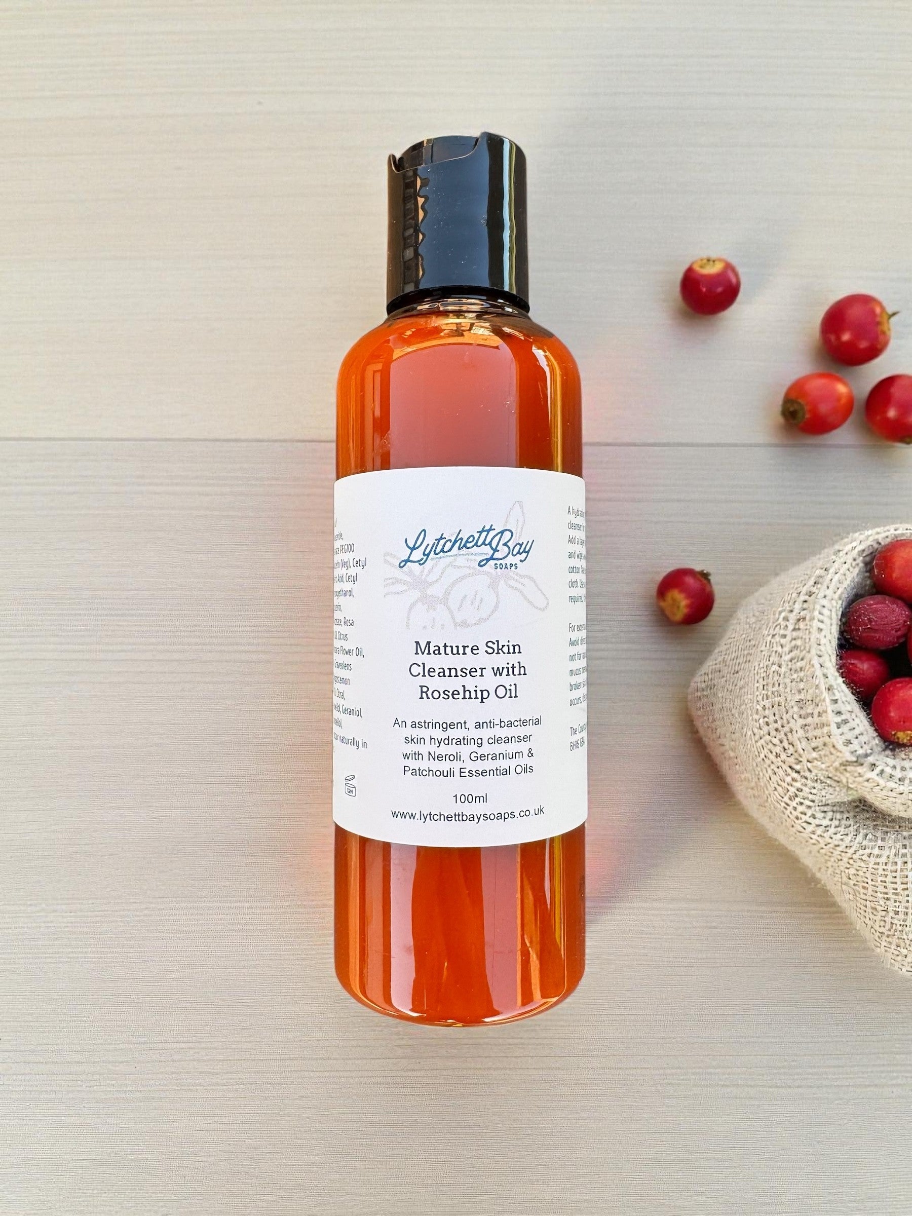Mature Skin Cleanser with Rosehip Oil - 100ml
