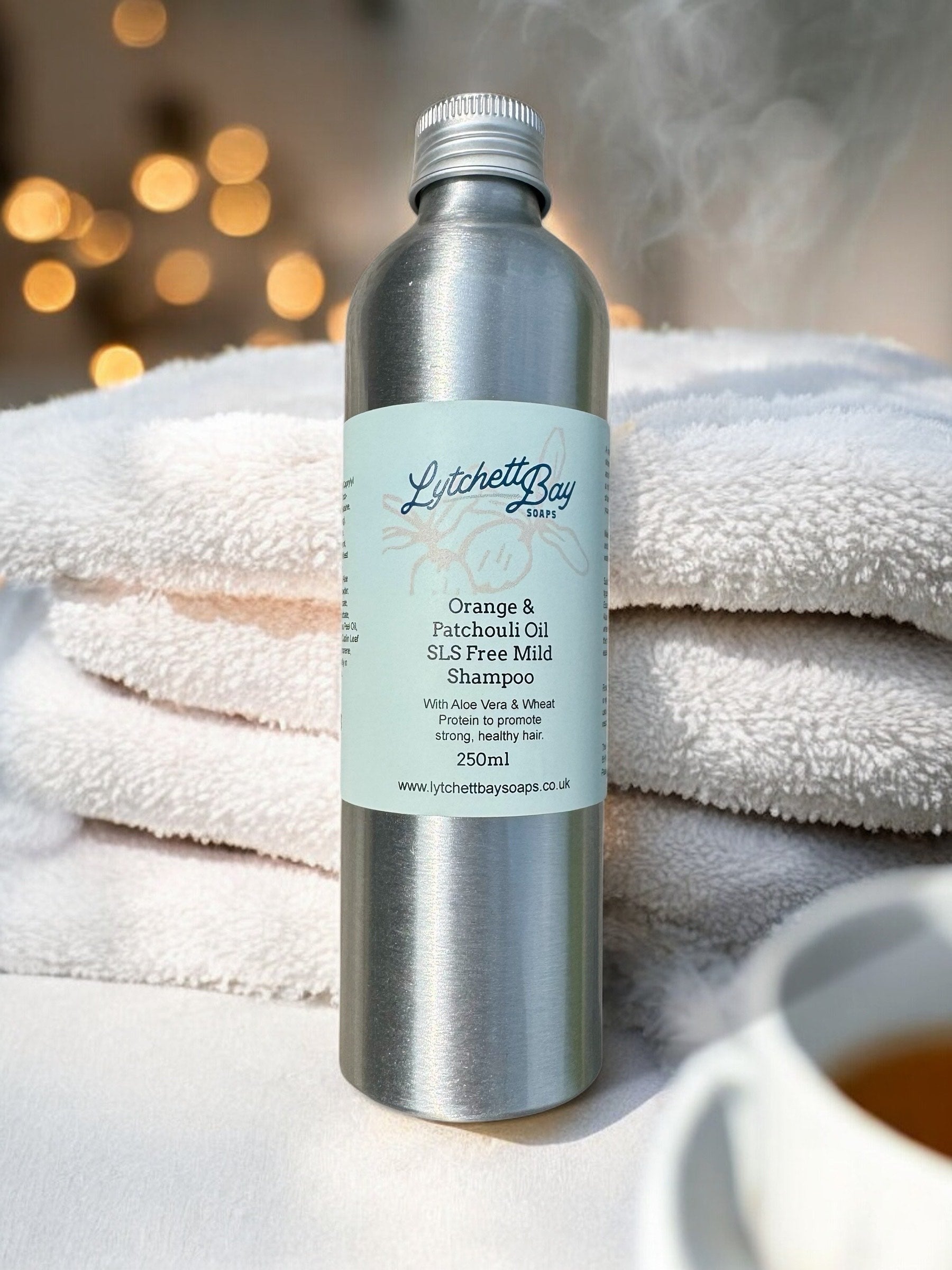 Orange and Patchouli Oil SLS Free Mild Shampoo 250ml