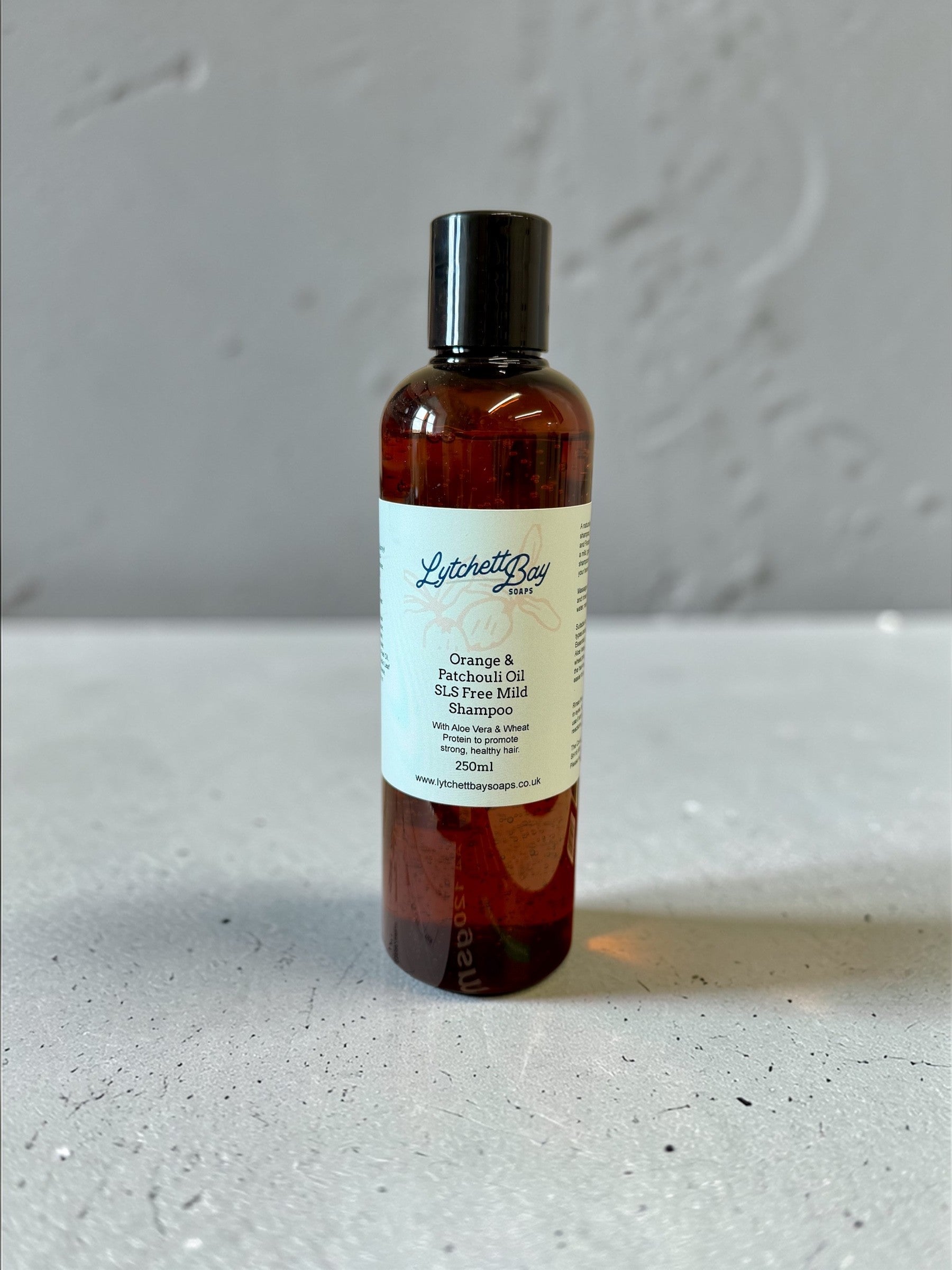 Orange and Patchouli Oil SLS Free Mild Shampoo 250ml