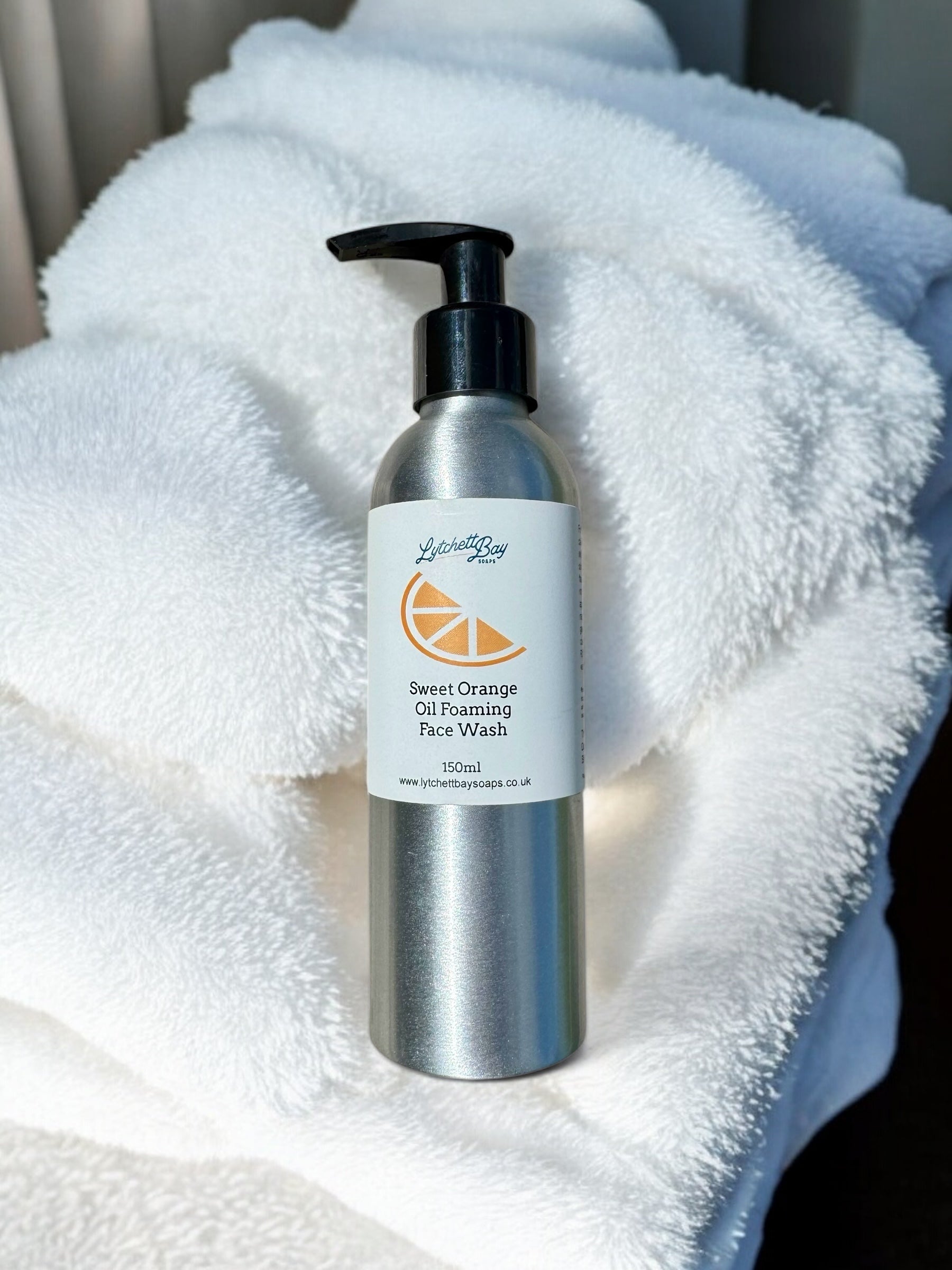 Sweet Orange Oil Foaming Face Wash - 150ml