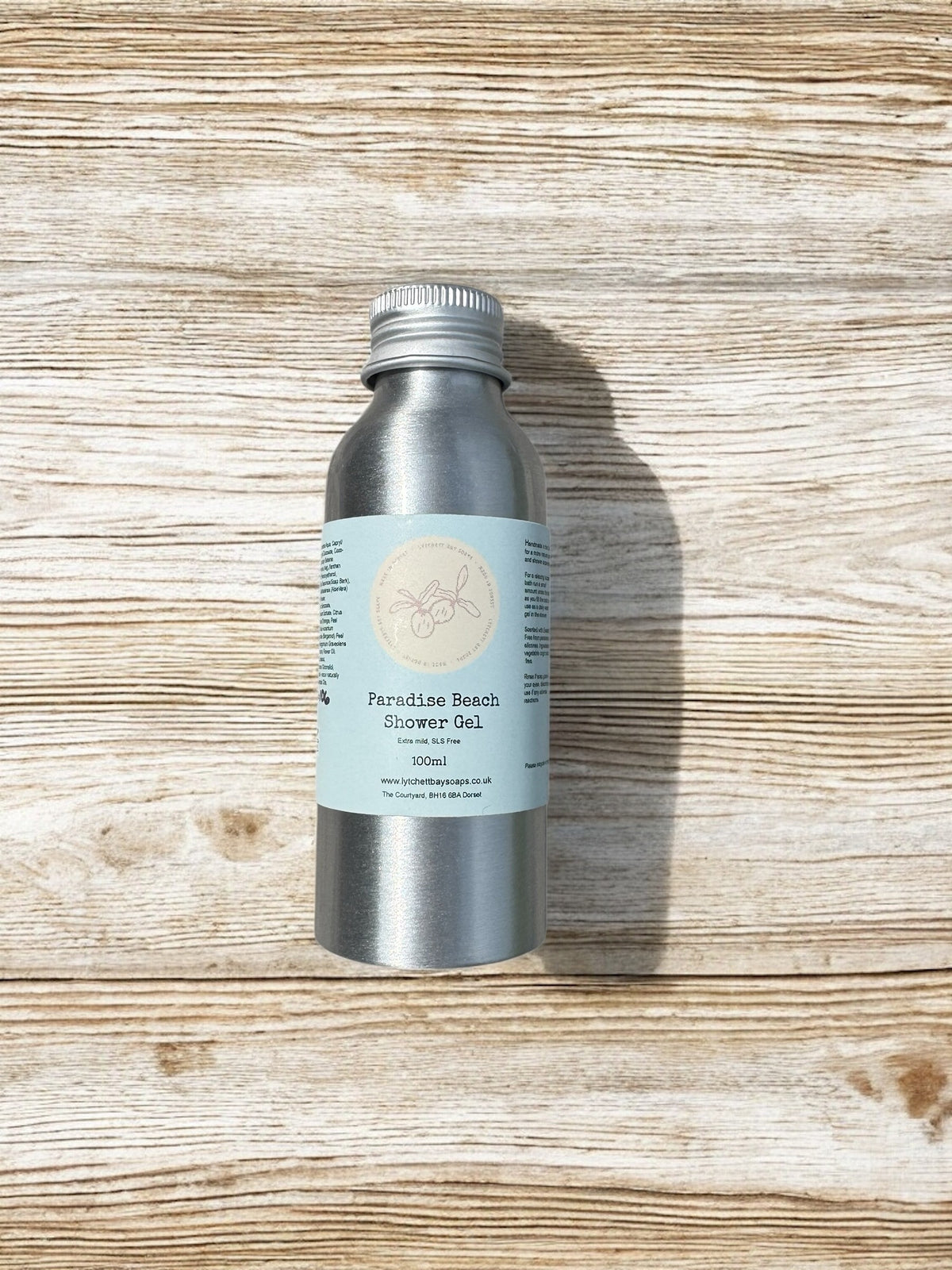 Paradise Beach - Bergamot, Sweet Orange and Geranium Shower Gel 100ml