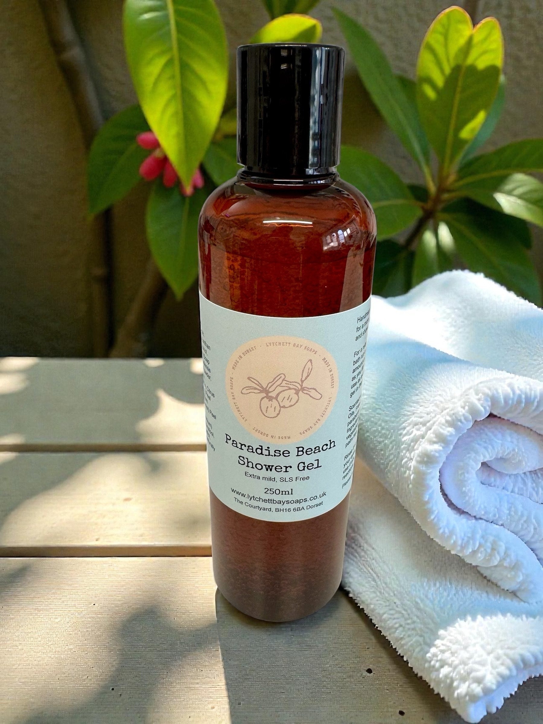 Paradise Beach - Bergamot, Sweet Orange & Geranium Shower Gel 250ml