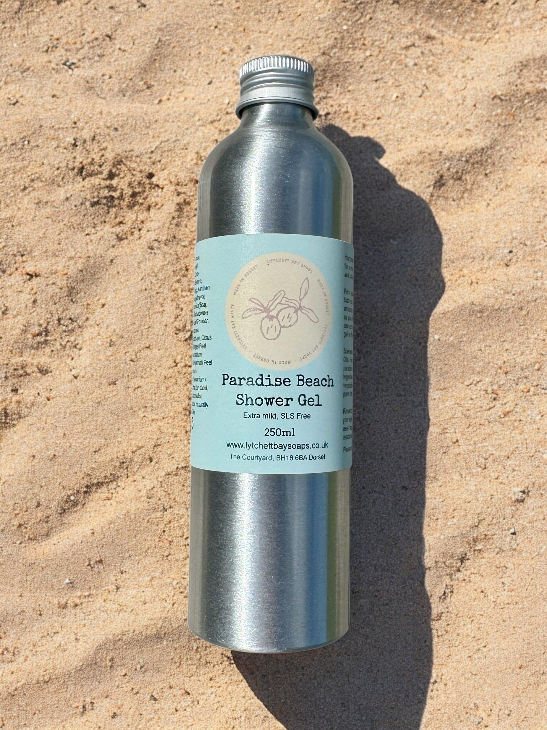Paradise Beach - Bergamot, Sweet Orange & Geranium Shower Gel 250ml