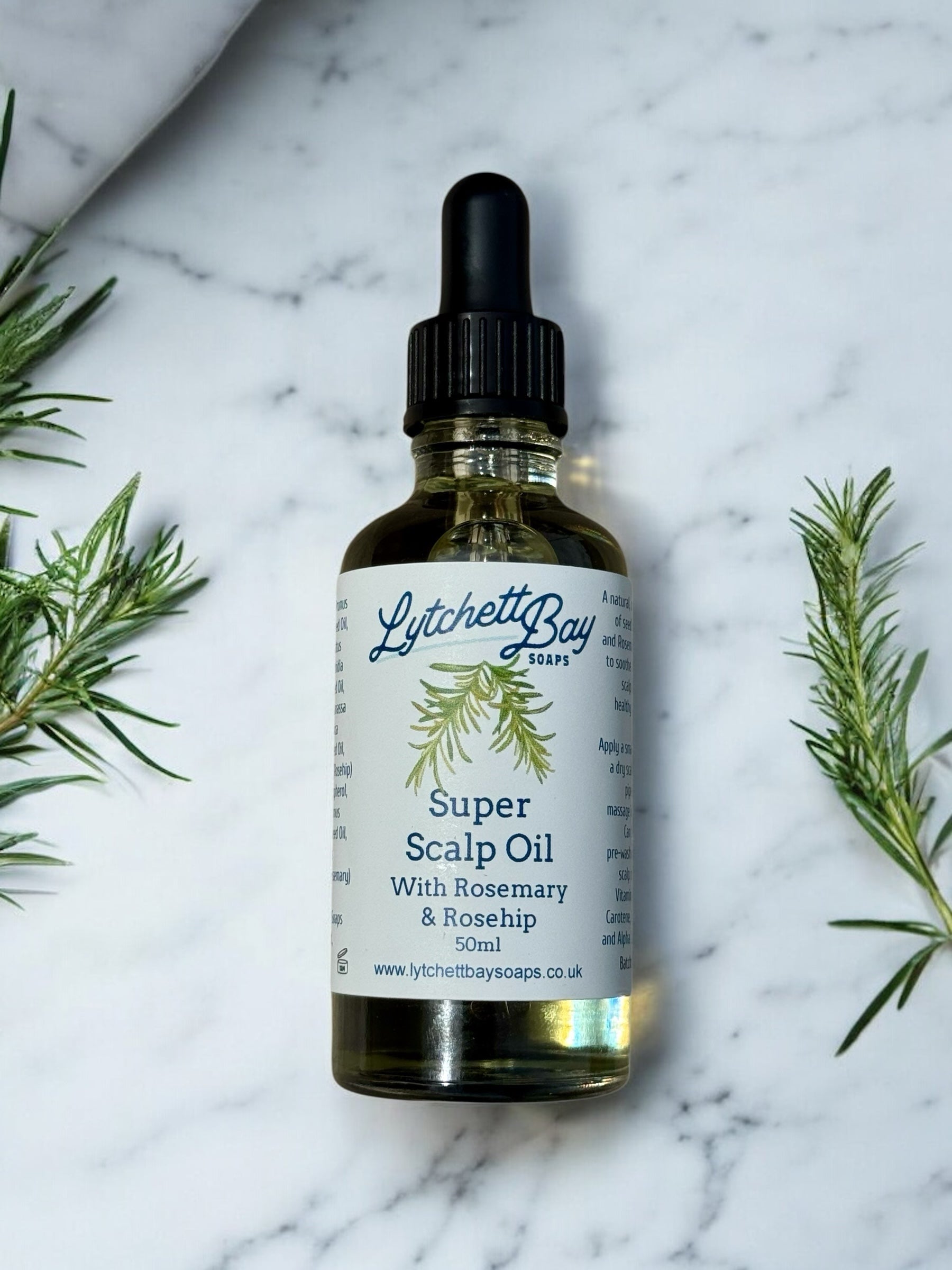 Super Scalp Oil ~ with Rosemary and Rosehip oils 50ml
