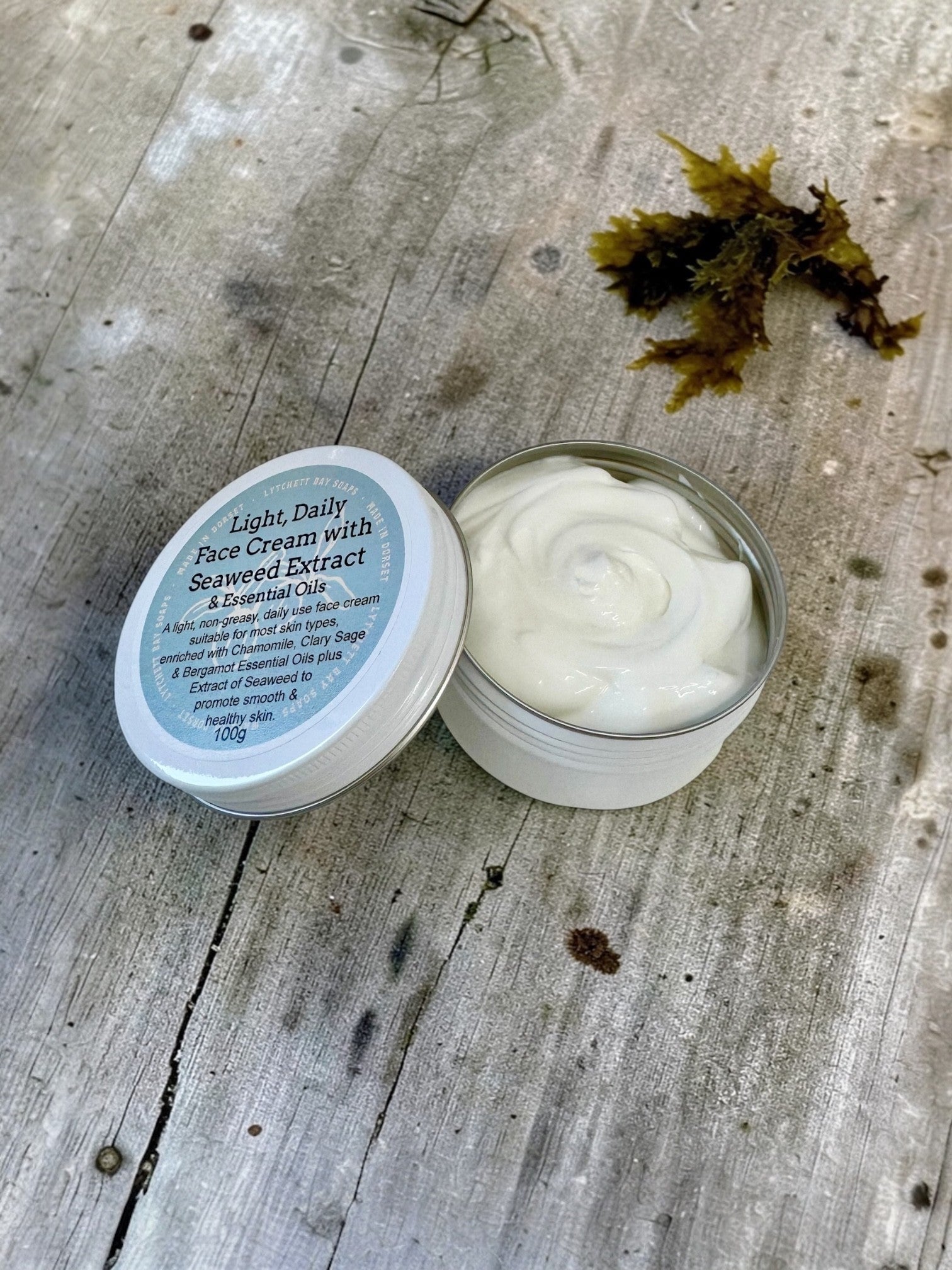 Light, Daily Face Cream with Seaweed Extract - 100g