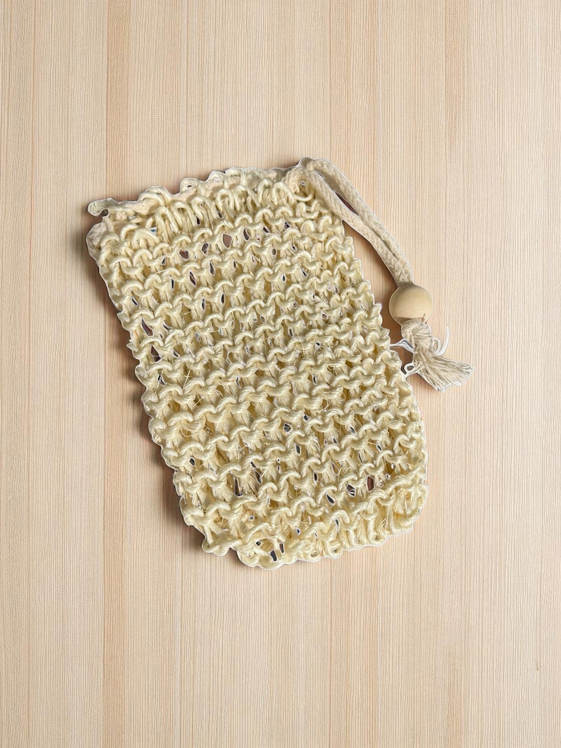 Sisal Soap Bag - perfect for a 100g Soap Bar