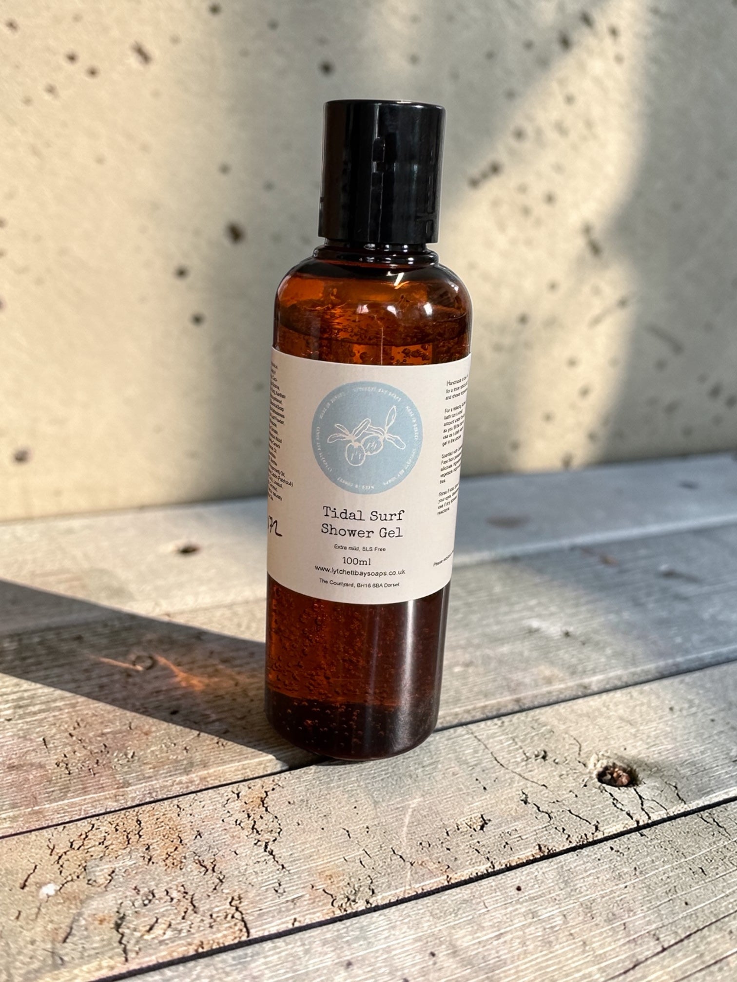 Tidal Surf Shower Gel - Cedarwood, Frankincense, Lime, Peppermint and Patchouli, 100ml