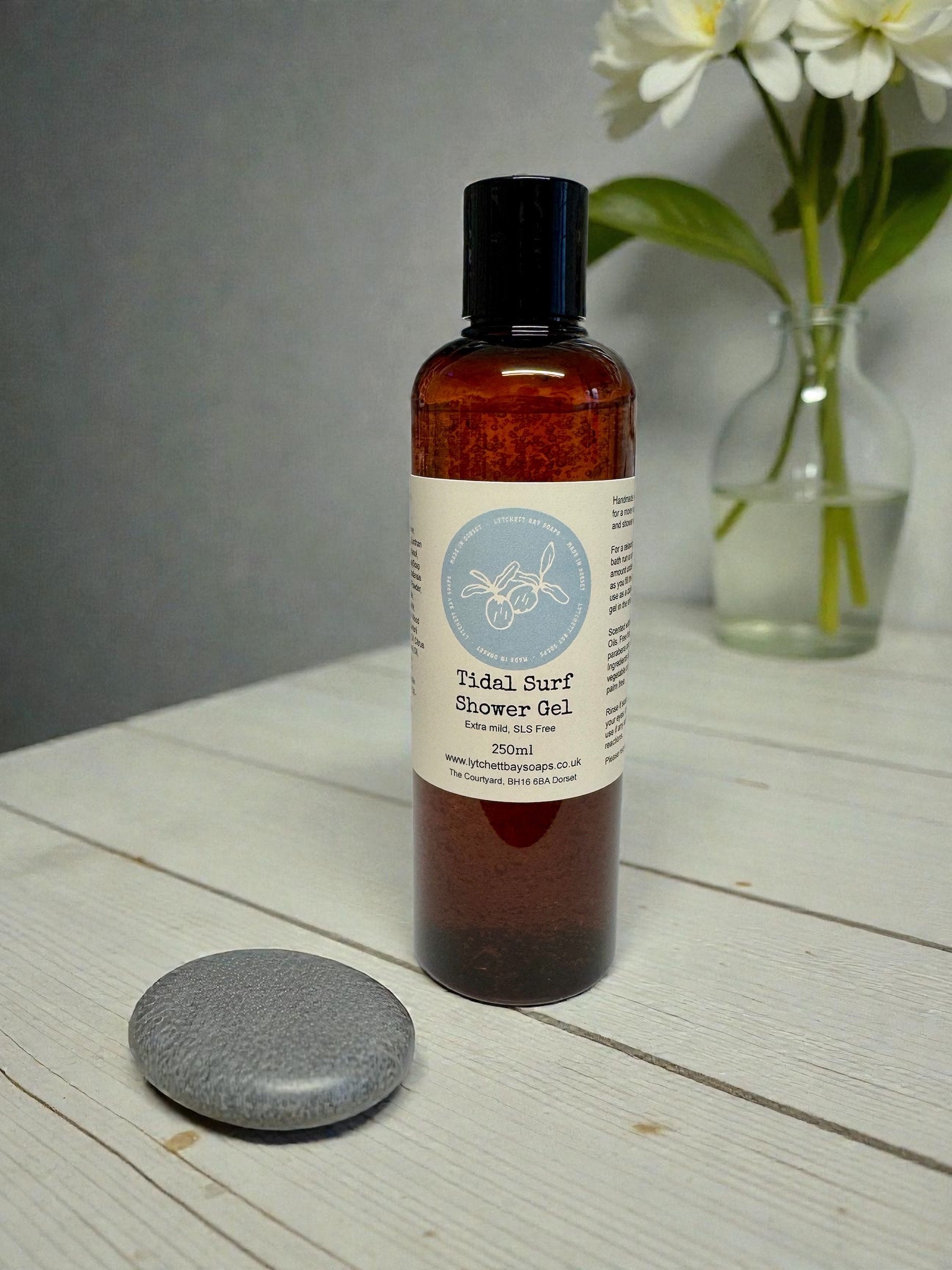 Tidal Surf Shower Gel - Cedarwood, Frankincense, Lime, Peppermint and Patchouli, 250ml