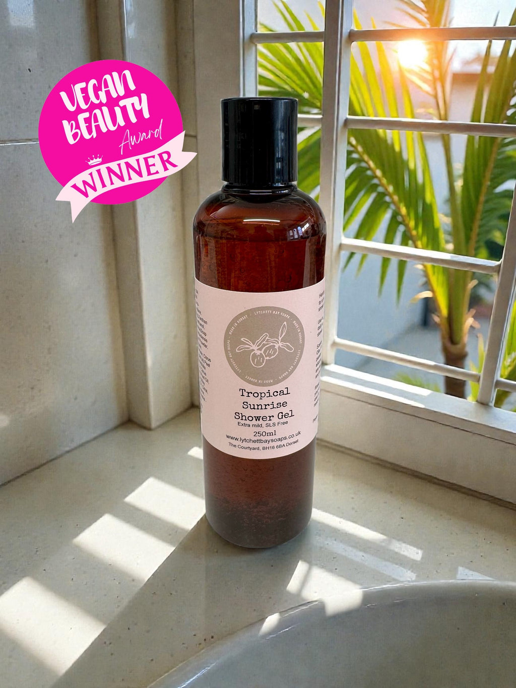 Tropical Sunrise Shower Gel - Grapefruit, Lime, Lemon and May Chang, 250ml